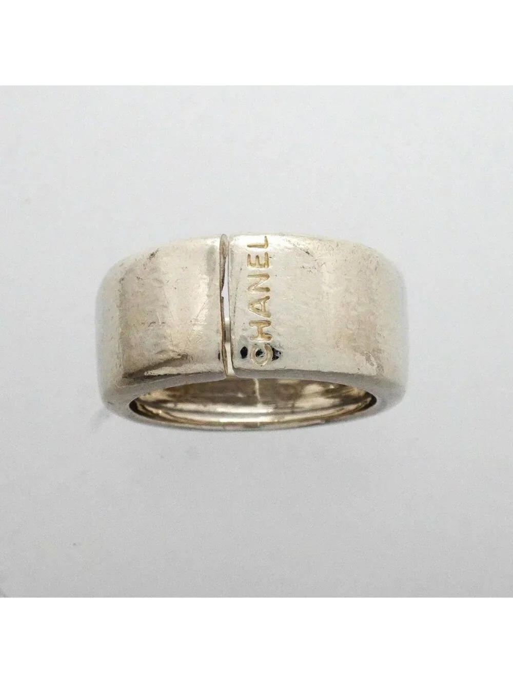 Chanel Ring Logo 925 Sterling Silver